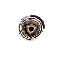 Load image into Gallery viewer, Art Deco Agate Ring