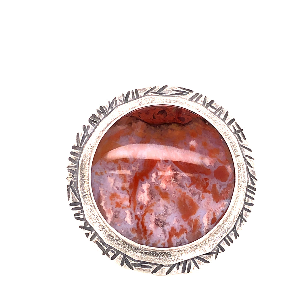 Confetti Agate Ring