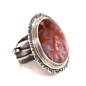 Confetti Agate Ring
