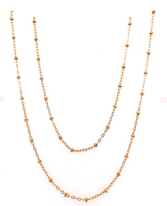 Double Strand Gold Choker