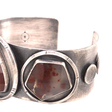 Load image into Gallery viewer, Carnelian and Moss Agate Cuff