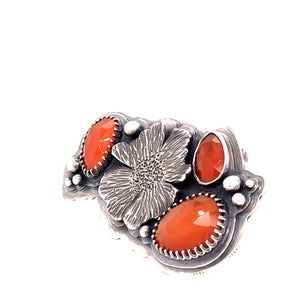 Carnelian Heroin(e) Ring