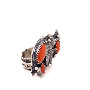 Carnelian Heroin(e) Ring