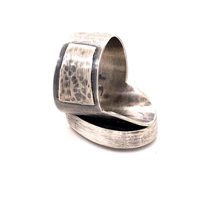 Grey Moonstone Ring