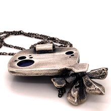 Load image into Gallery viewer, Lapis Lazuli Succulent Necklace