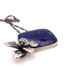 Load image into Gallery viewer, Lapis Lazuli Succulent Necklace