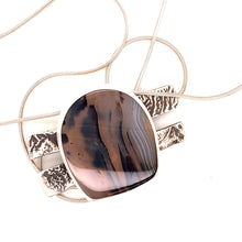 Load image into Gallery viewer, Montana Moss Agate Necklace