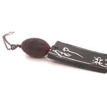 Load image into Gallery viewer, James Garnett Porcelain and African Bead Necklace