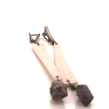 Load image into Gallery viewer, James Garnett Porcelain and Jasper Earrings
