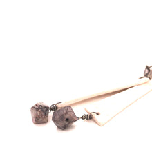 Load image into Gallery viewer, James Garnett Porcelain and Jasper Earrings