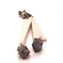 Load image into Gallery viewer, James Garnett Porcelain and Jasper Earrings