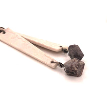 Load image into Gallery viewer, James Garnett Porcelain and Jasper Earrings