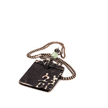 Load image into Gallery viewer, James Garnett Porcelain and Moss Agate Necklace