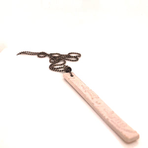 James Garnett Porcelain Bar Necklace