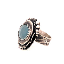 Load image into Gallery viewer, Sapphire Ruffle Ring